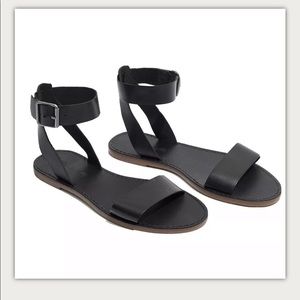 Madewell The Boardwalk Ankle Strap Sandal 7.5